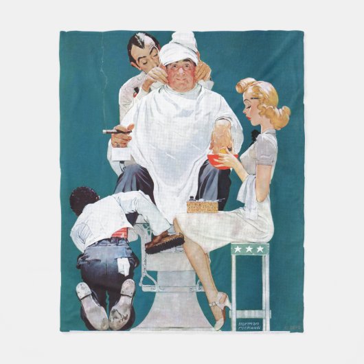 完全なトリートメント フリースブランケット (正面)