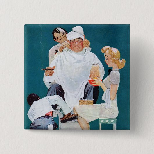 完全なトリートメント 缶バッジ (正面)