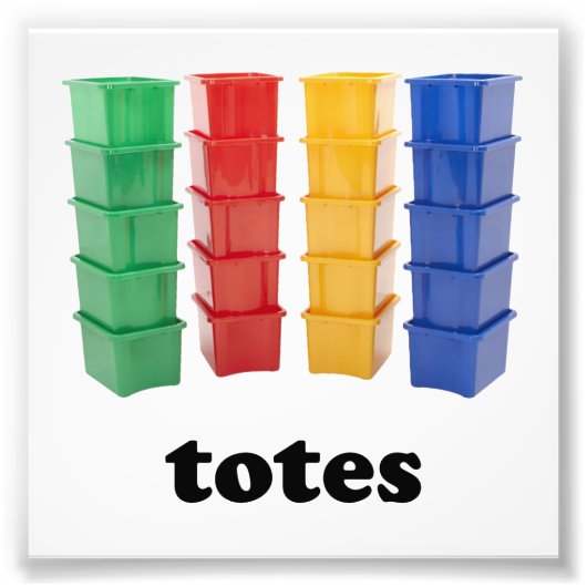 完全なトート フォトプリント            (正面)