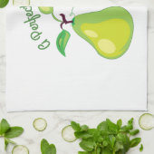 完全なナシ キッチンタオル (折り畳み)