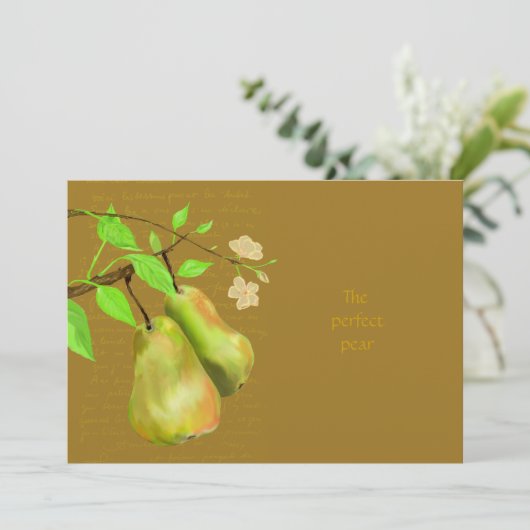 完全なナシ 招待状 (スタンド正面)