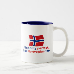 完全なノルウェー語 ツートーンマグカップ
