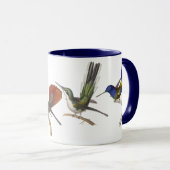 完全なハチドリの恋人のギフト マグカップ (正面右)