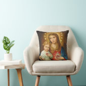 完全なハートのメリーファティマ天使のMonstrance クッション (椅子)