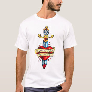 完全なハートのワイシャツ-大きいデザイン Tシャツ