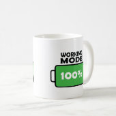 完全なバッテリー動作モードコーヒーラバーマグのギフト コーヒーマグカップ (正面右)