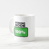 完全なバッテリー動作モードコーヒーラバーマグのギフト コーヒーマグカップ (正面左)