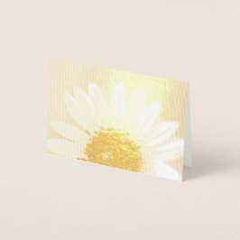 完全なヒマワリ 箔カード