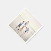 完全なフォトカスタムイメージアップロード スタンダードカクテルナプキン (角)