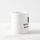 完全なベルギー人 コーヒーマグカップ (中央)