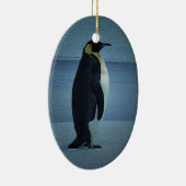 完全なペンギンのクリスマスのオーナメント セラミックオーナメント (右)