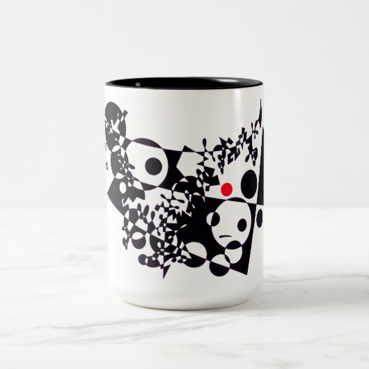 完全なマグ ツートーンマグカップ (中央)