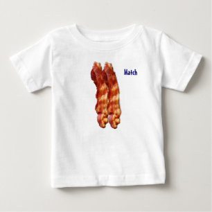 完全なマッチ-ベーコン ベビーTシャツ