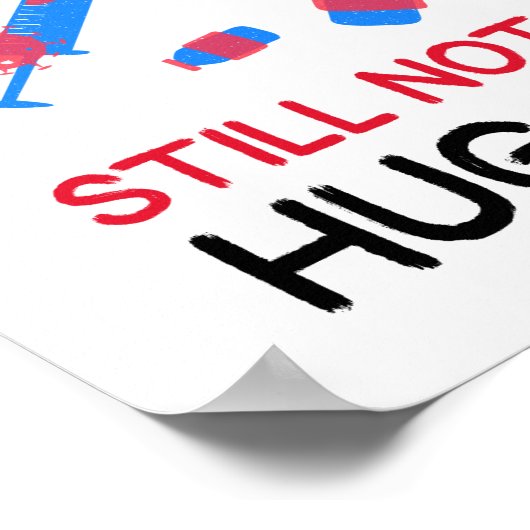 完全な予防接種はまだハガーポスターではない ポスター (角)