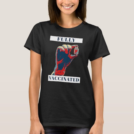 完全な予防接種 – 予防接種 Tシャツ (正面)