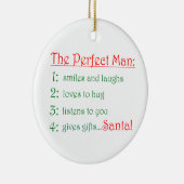 完全な人円のオーナメント セラミックオーナメント (右)