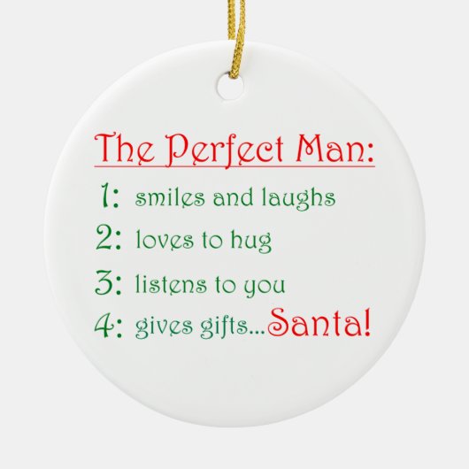 完全な人円のオーナメント セラミックオーナメント (正面)