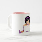 完全な人形の印 ツートーンマグカップ (正面左)