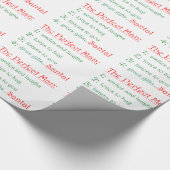 完全な人間包装紙 ラッピングペーパー (角)