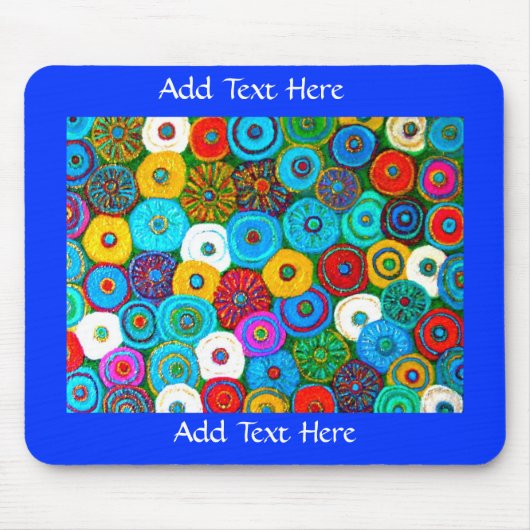 完全な円のマウスパッド2 マウスパッド (正面)