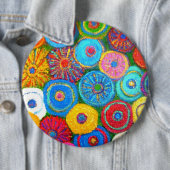 完全な円ボタン 缶バッジ (インサイチュ)