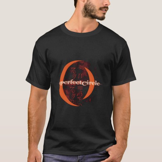 完全な円ユーロ" Mer De Noms Glyph Circle 20th Tシャツ (正面)