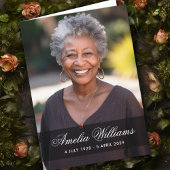 完全な写真の悔やみや弔慰の死別感謝していあなたが折り畳んだ カード