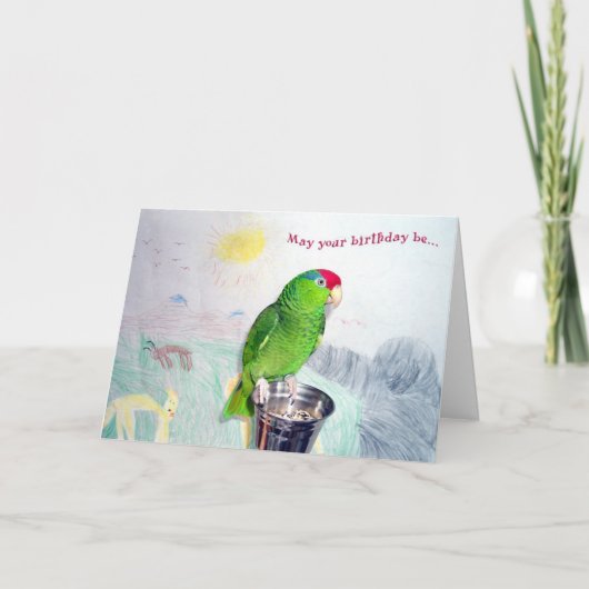 完全な写真 カード (正面)