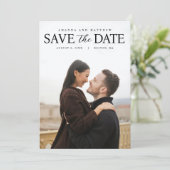 完全な写真 現代の Save the Date セーブザデート (スタンド正面)