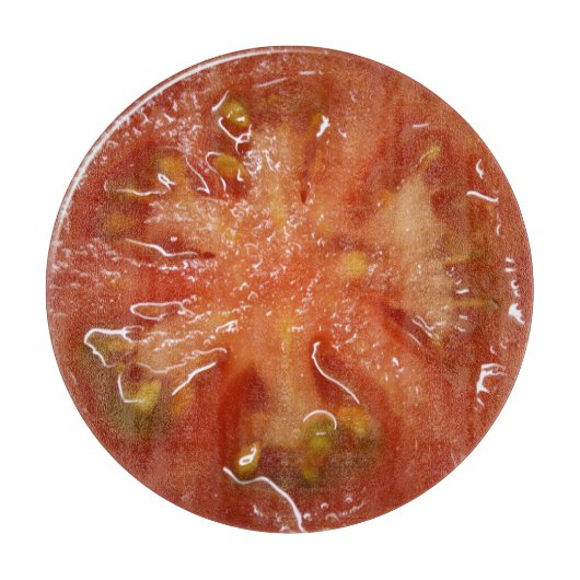 完全な切れのトマト カッティングボード (正面)