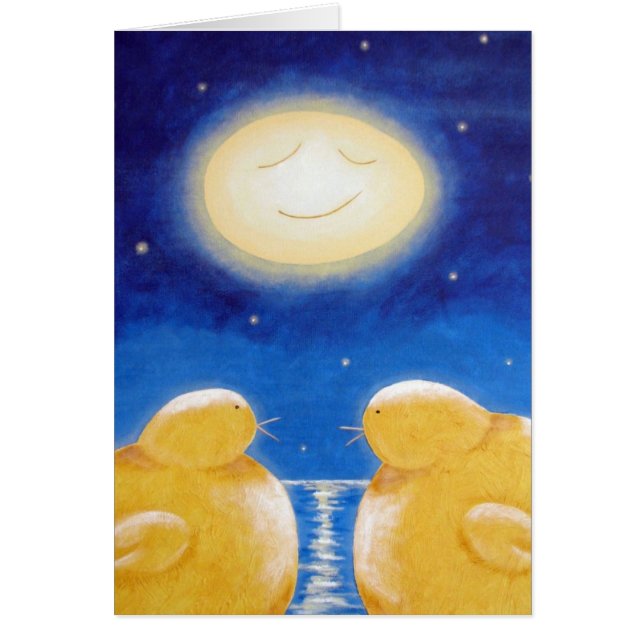 完全な卵の月の下 (正面)