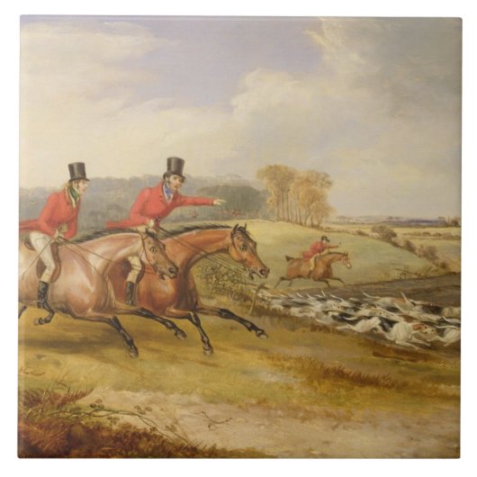 完全な叫び、独身のホール1835年(キャンバスの油) タイル (正面)