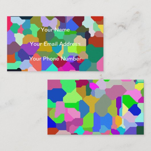 完全な名刺 #2 名刺 (正面/裏面)