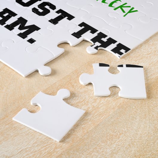 完全な多様性の陽気なギークの異教のな単語の芸術 ジグソーパズル (側面)