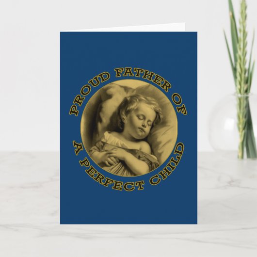 完全な子供の誇り高い父 カード (正面)