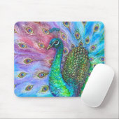 完全な孔雀 マウスパッド (マウス)