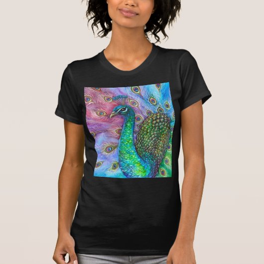 完全な孔雀 Tシャツ (正面)