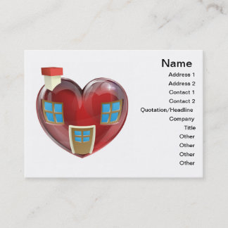 完全な家の概念 名刺