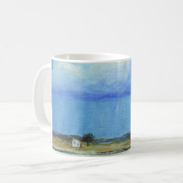 完全な嵐の抽象美術の風景画 コーヒーマグカップ