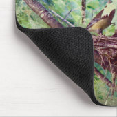 完全な巣、親とベビー マウスパッド (コーナー)