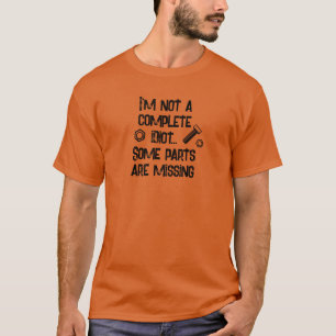 完全な愚か者ではないおもしろい Tシャツ