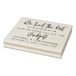 完全な愛の宝くじスクラッチカード結婚式の引き出物 ラバースタンプ