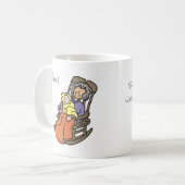 "完全な愛"最初孫のパーソナライズなマグ コーヒーマグカップ (正面左)