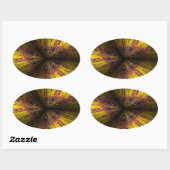 完全な感情 楕円形シール (シート)