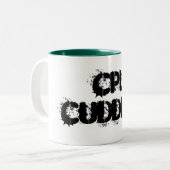 完全な抱擁のマグ ツートーンマグカップ (正面左)