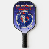 完全な来開示 |宇宙飛行士フローティング ピックルボールラケット (正面)