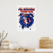 完全な来開示 |宇宙飛行士フローティング ポスター (キッチン)