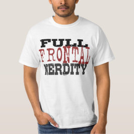 完全な正面Nerdity Tシャツ