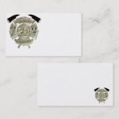 完全な消防士の名刺..... 名刺 (正面/裏面)