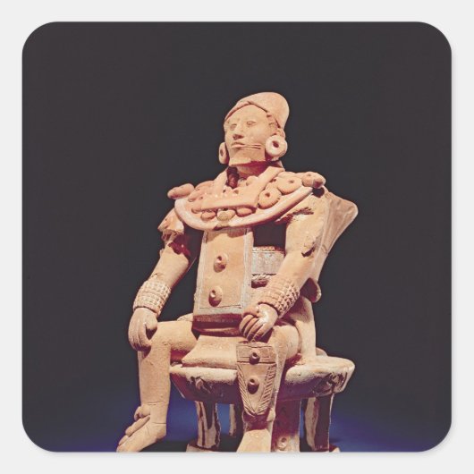 完全な王位の象徴の戦士の姿 スクエアシール (正面)